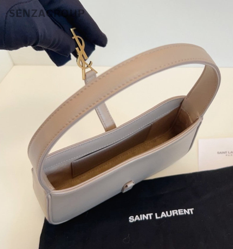 YSL Saint Laurent Hobo mini Milk tea Color Shoulder bag Women