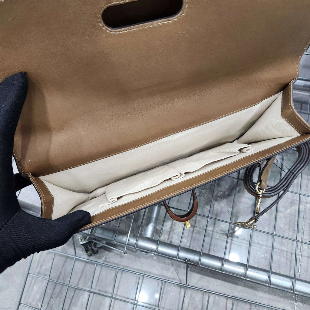 Gucci Canvas Messenger Shoulder Handbag For Women