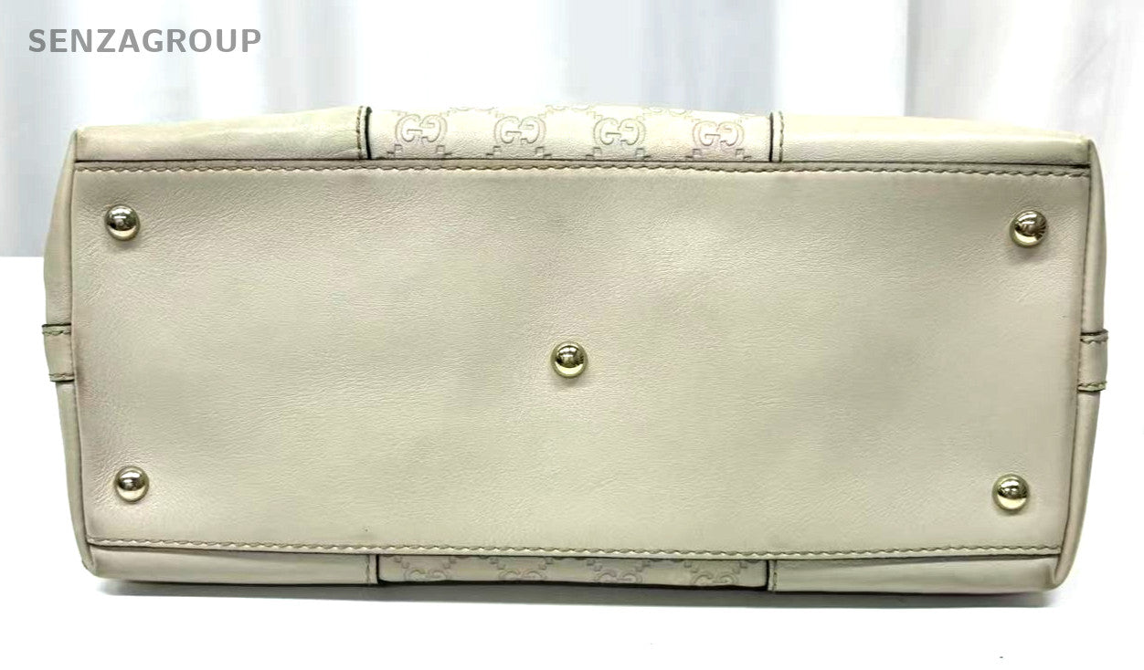 GUCCI Guccissima Lovely White Shoulder bag