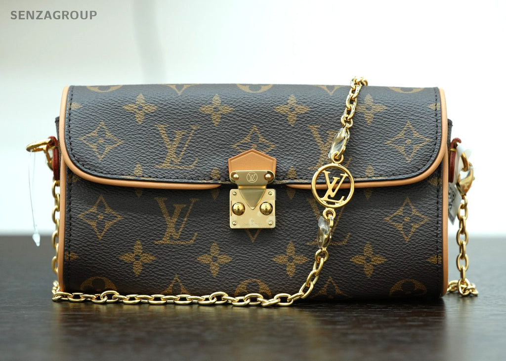 Louis Vuitton Pochette Camille Monogram Chain Shoulder bag Brown Women M13566