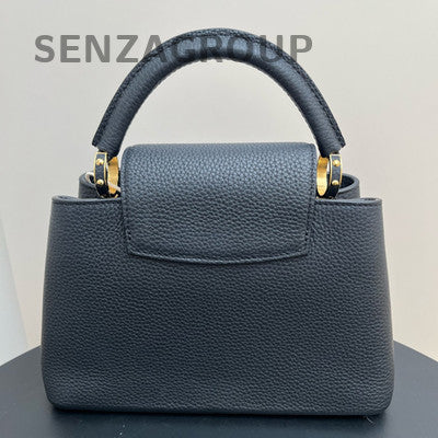 Louis Vuitton Capucines Black Gold Handbag - Classic Fashion Women