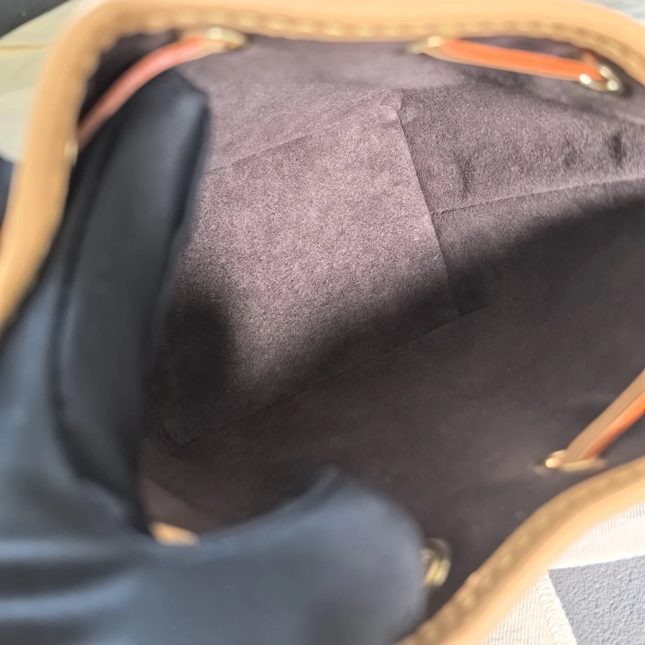 Louis Vuitton Nano Neo Canvas Bucket Crossbody Bag For Women