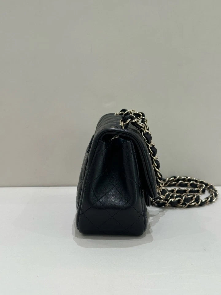 Authentic CHANEL Classic Flap Chain Crossbody Bag For Women