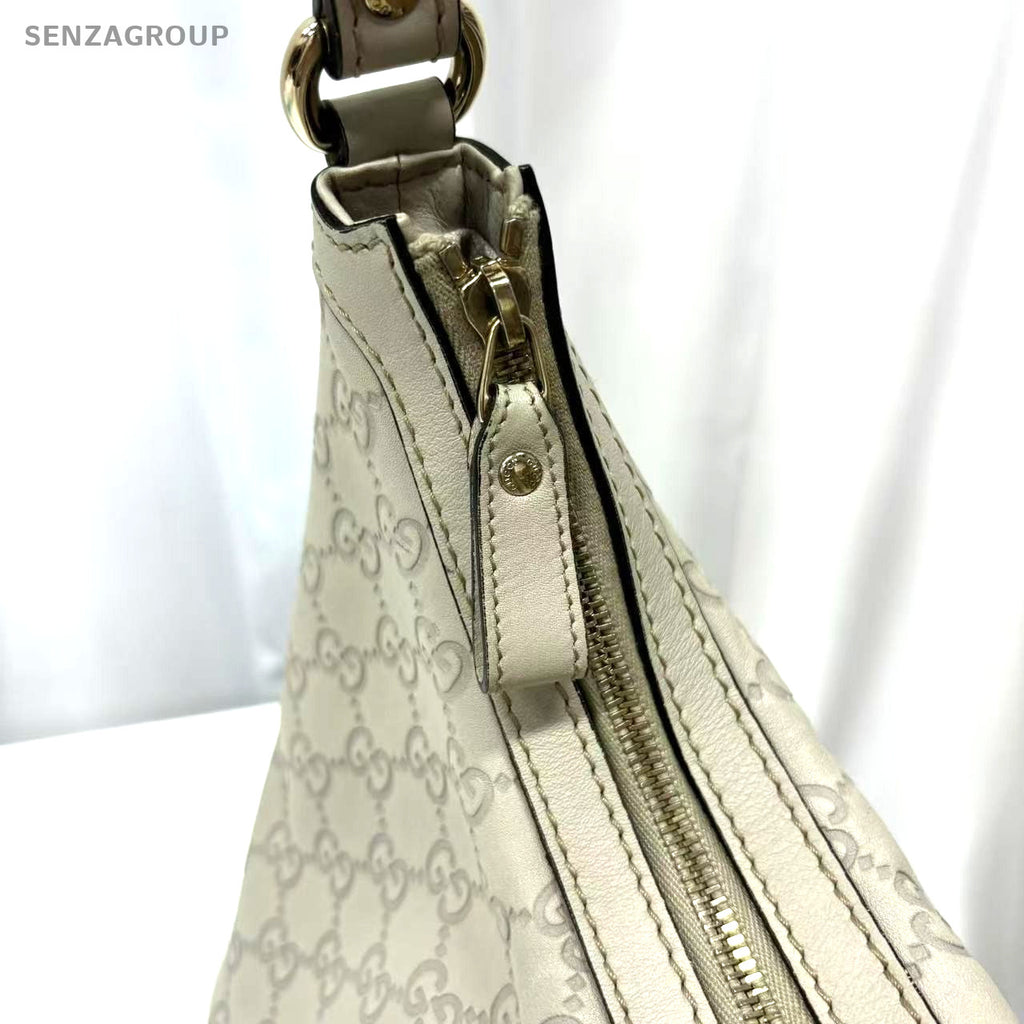 GUCCI Guccissima Lovely White Shoulder bag