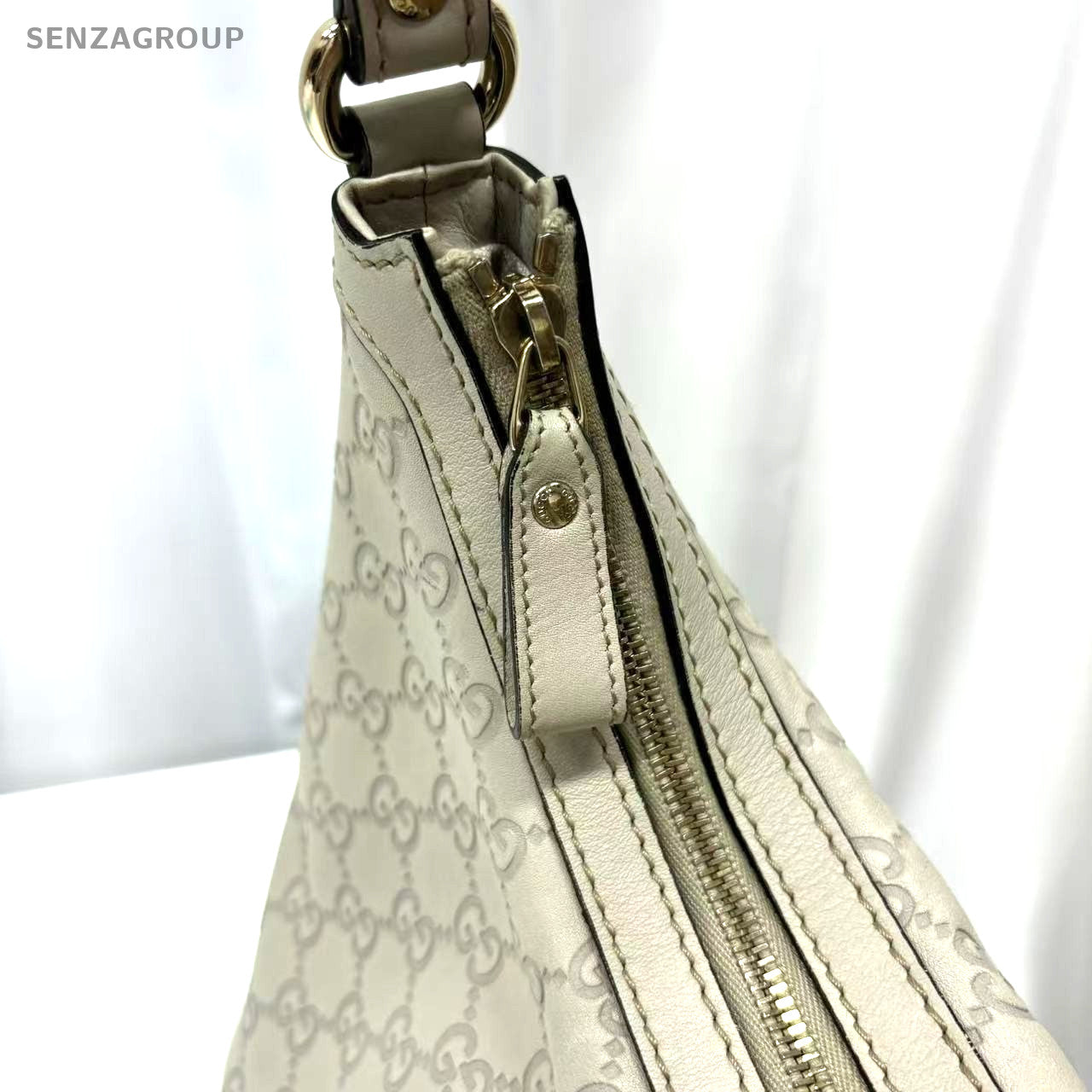 GUCCI Guccissima Lovely White Shoulder bag