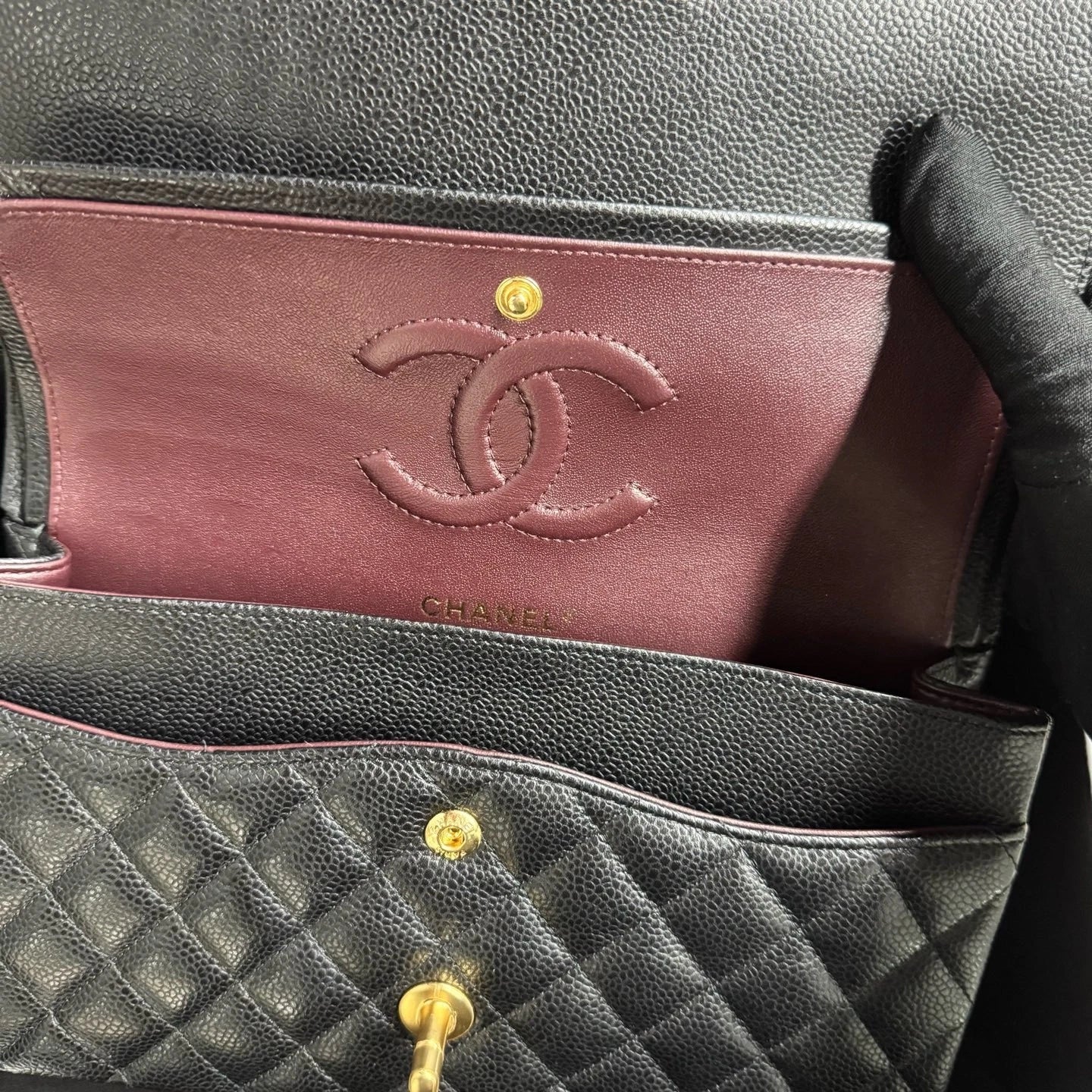 CHANEL CF Medium Leather Shoulder Bag For Women