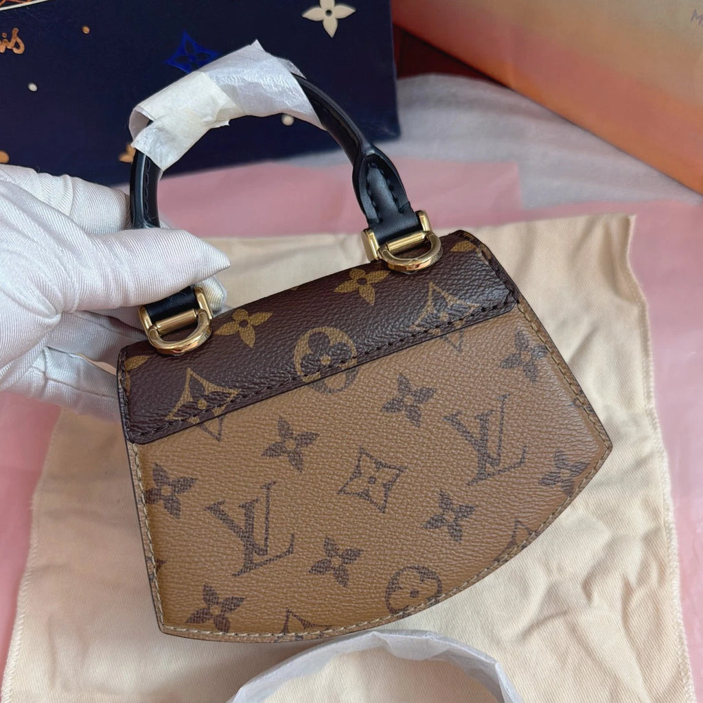 Louis Vuitton Tillsit Mini Monogram Canvas Handbag Crossbody Chip Version