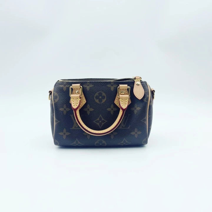 Louis Vuitton Speedy Nano Crossbody Handbag For Women