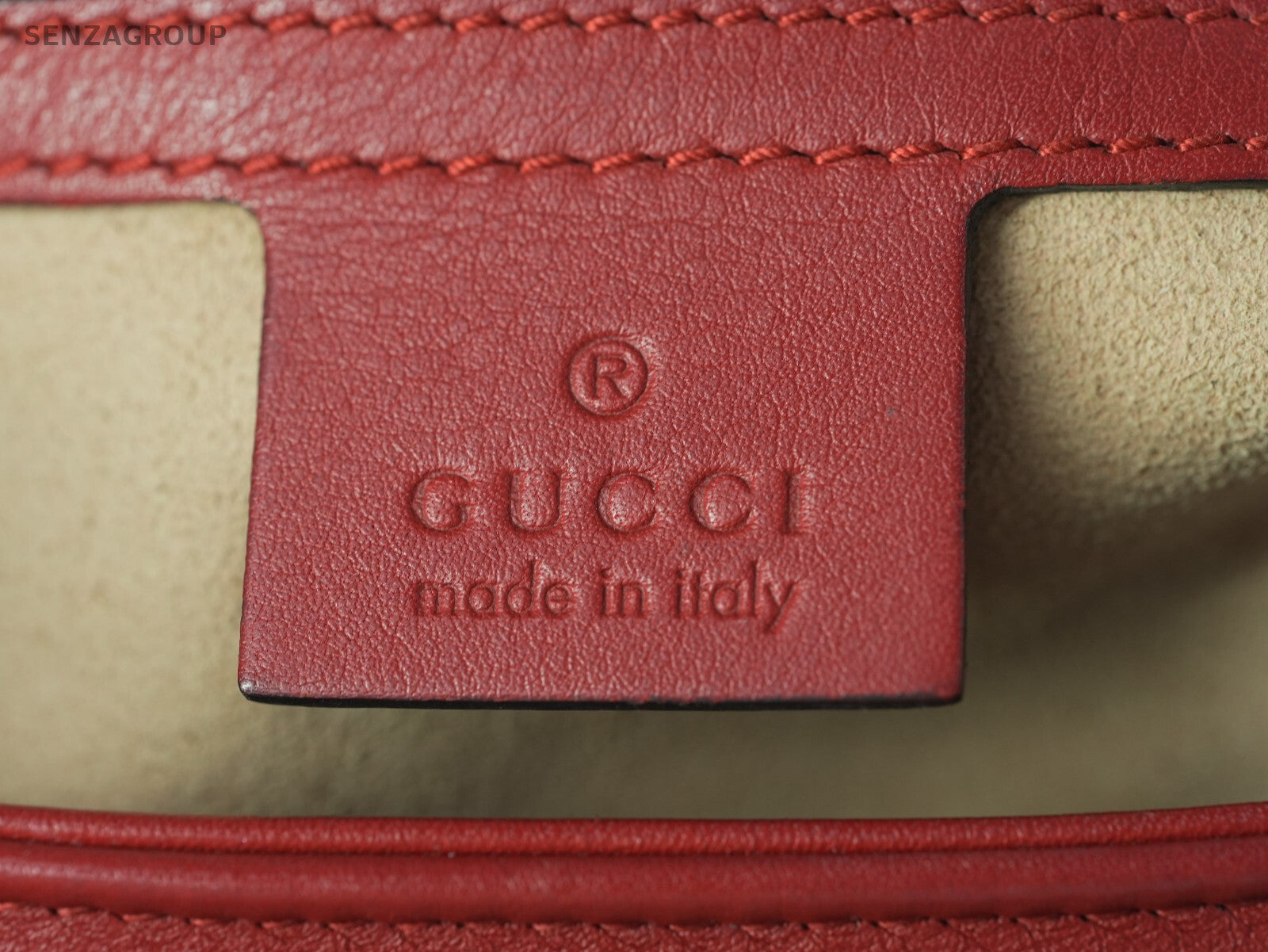 GUCCI Marmont Red with gold Crossbody Shoulder bag