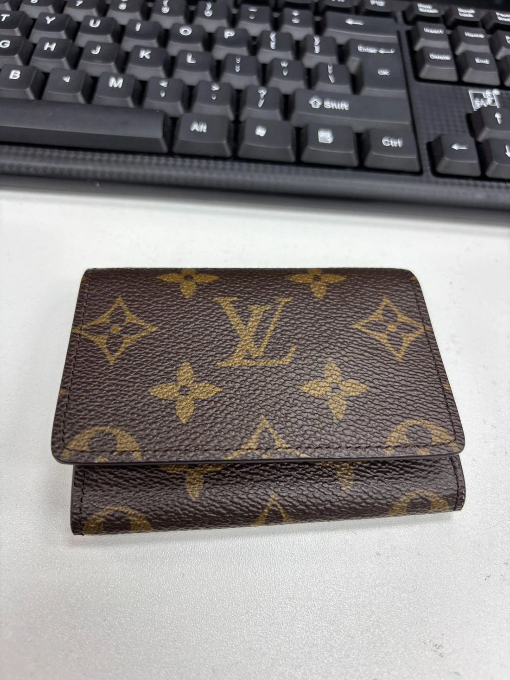 sj0001 26416 Louis Vuitton Monogram Canvas Card Holder u