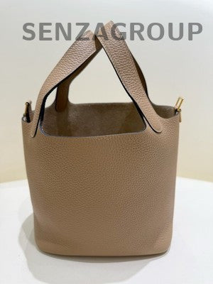 Hermès Picotin 18 Brown Gold Women's Classic Handbag
