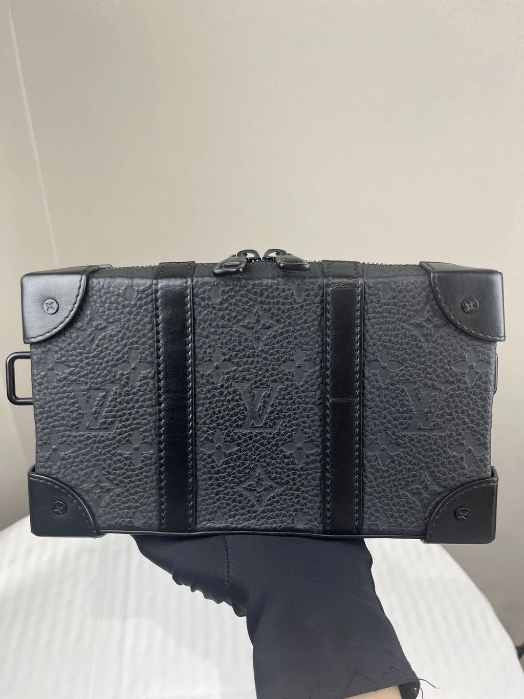Louis Vuitton Soft Trunk Crossbody Bag Taurillon Leather For Women