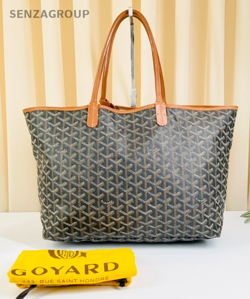 Goyard Monogram Tote MM with Pouch Shoulder bag Classic Women Handbag