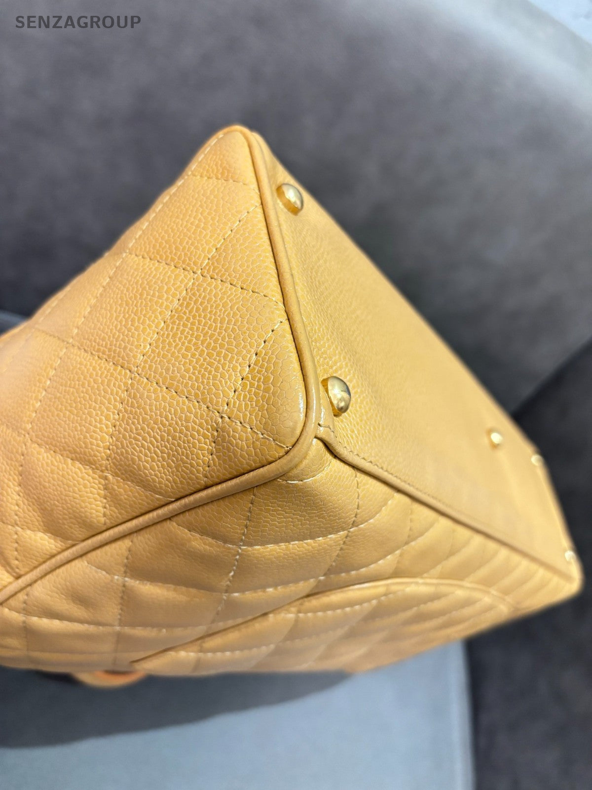 CHANEL Bowling GM caviar CC Top Handle Handbag Women