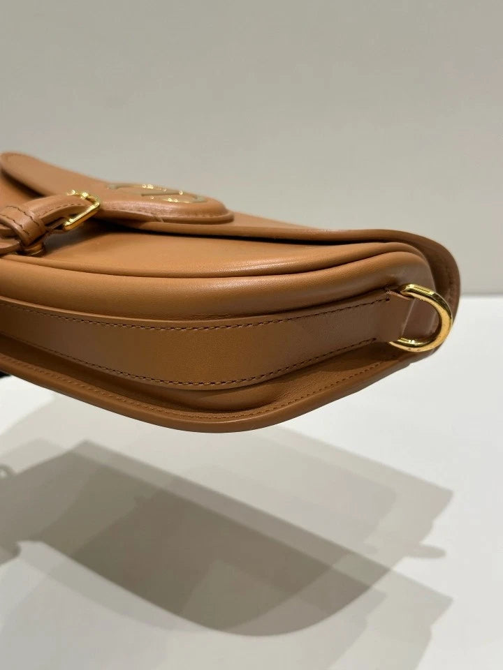 Dior Bobby Caramel Brown Horizontal Shoulder Bag For Women