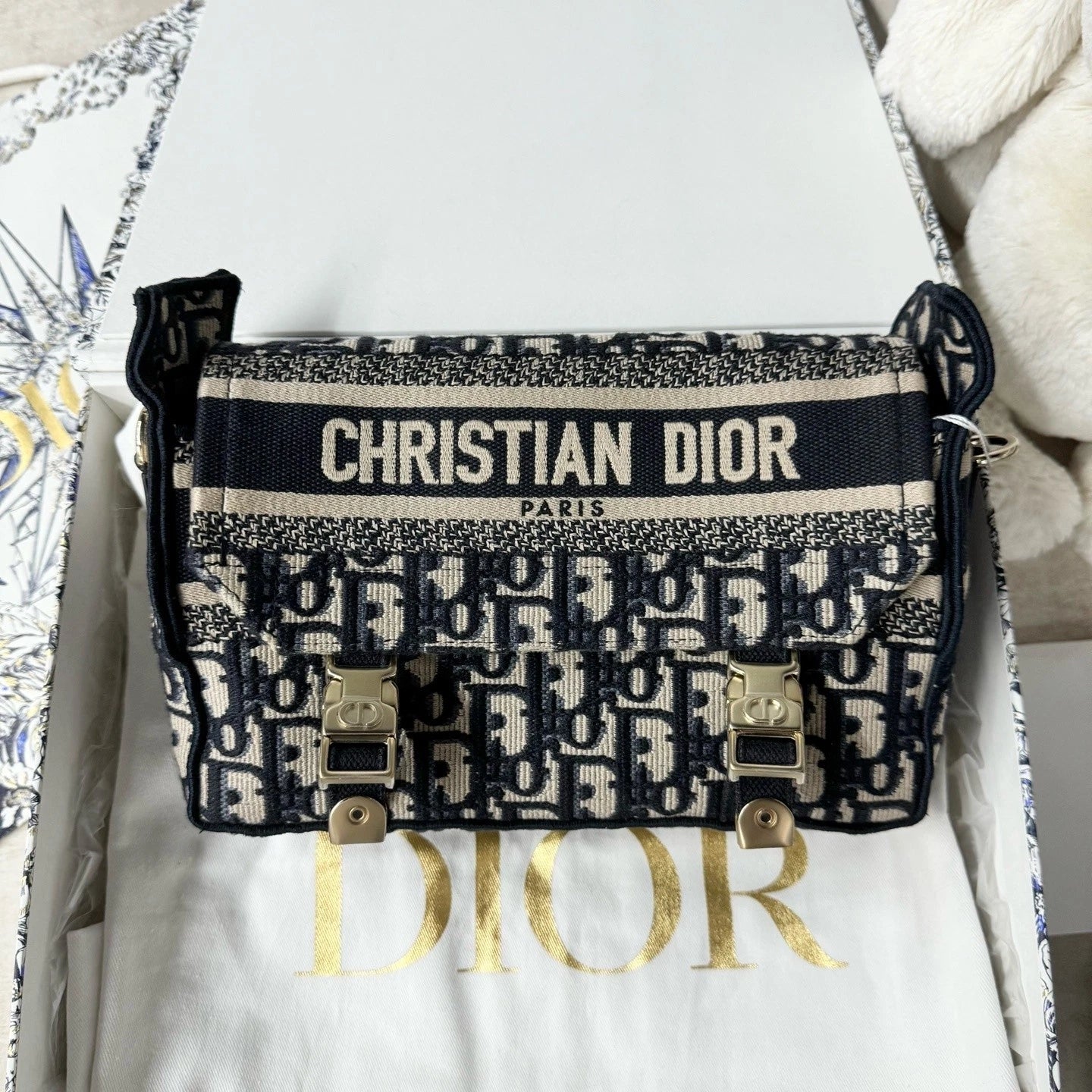 New Dior Camp Mini Messenger Shoulder Bag Canvas For Women