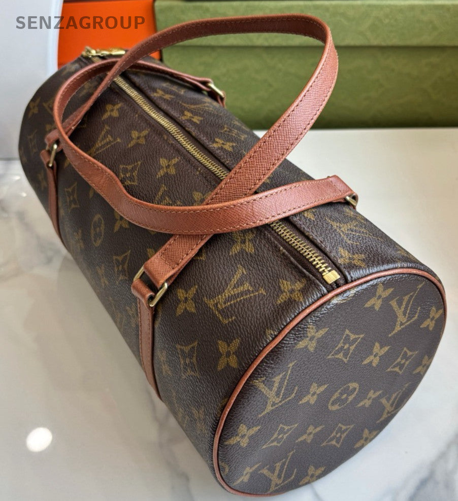 Louis Vuitton Monogram Papillon 30 Handbag Vintage