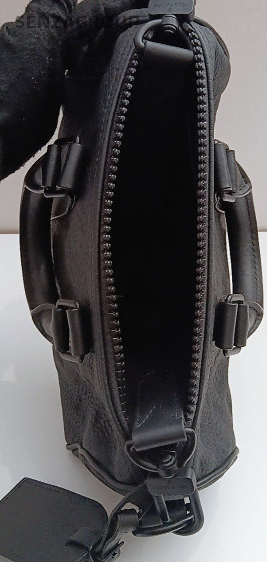 Louis Vuitton Keepall Monogram Handbag Crossbody Black Unisex Adults Classic