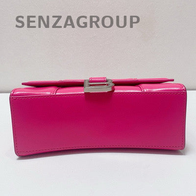 Balenciaga Pink Silver Small Handbag Shoulder Crossbody Bag Women Classic