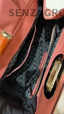 Bulgari Isabella Rossellini Pink Gold Women's Shoulder Bag Fashion