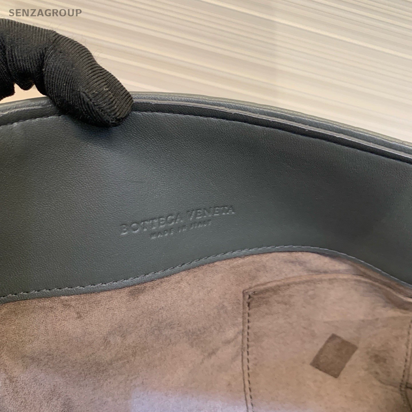 Bottega Veneta Olympia Shoulder Bag Elephant Grey Women