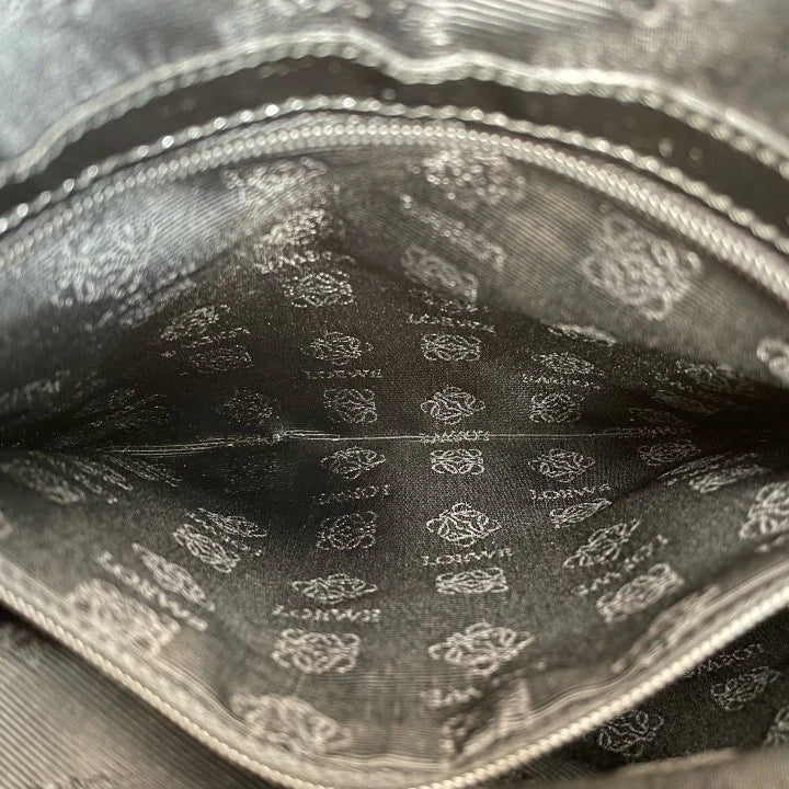 Loewe Gray Vintage Hunting Shoulder Handbag For Women