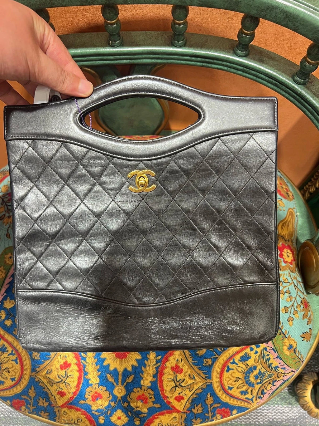 Authentic CHANEL Vintage 31bag Handbag Crossbody Bag For Women