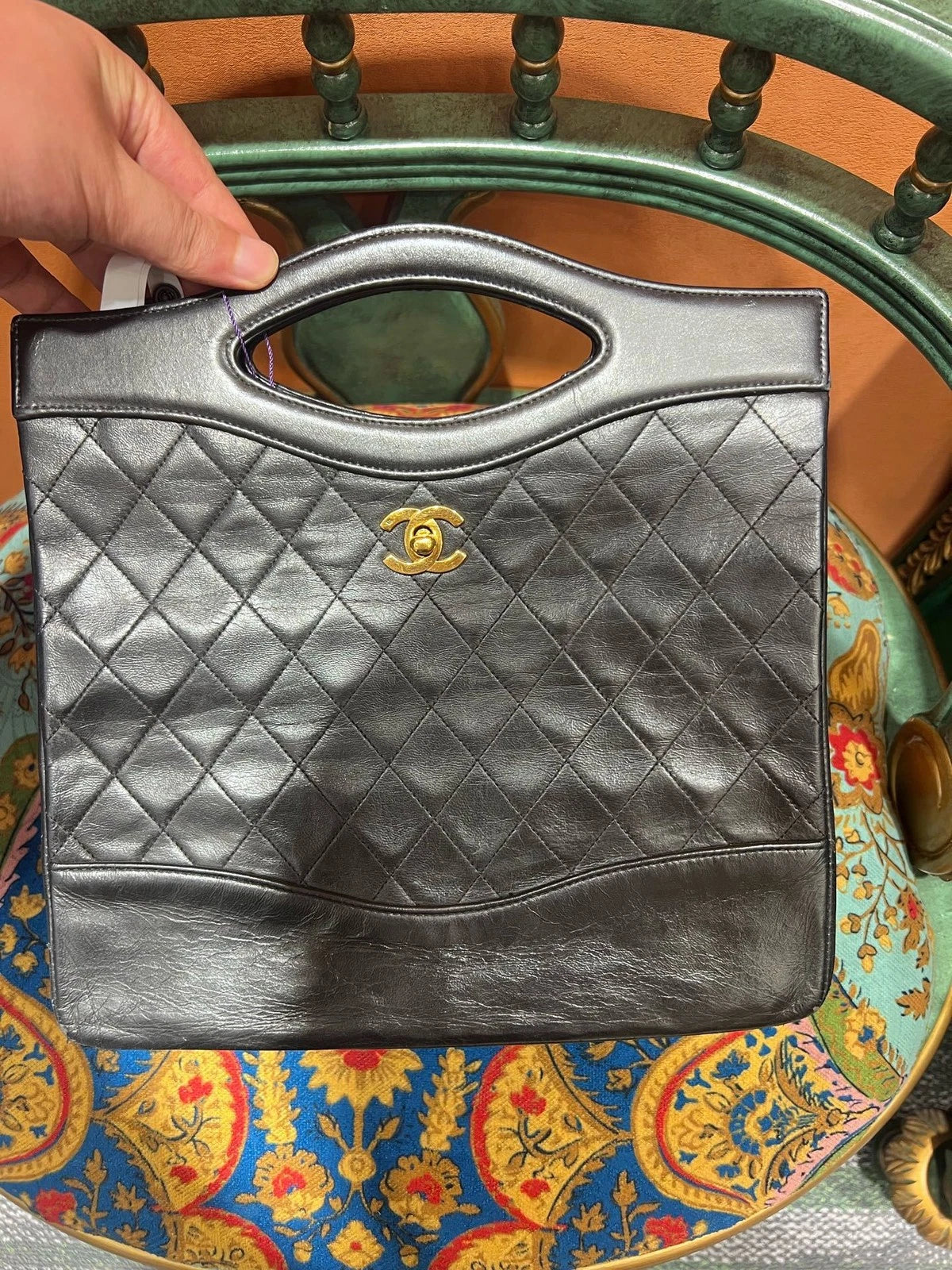 Authentic CHANEL Vintage 31bag Handbag Crossbody Bag For Women