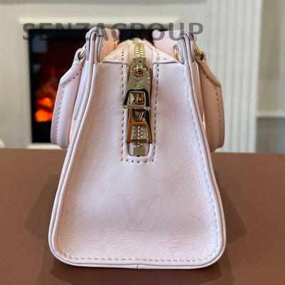 Louis Vuitton ONTHEGO EAST WEST Pink Gold Clasp Tote Bag