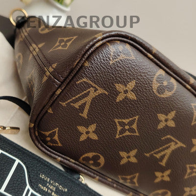 Louis Vuitton Neverfull BB Monogram Tote Shoulder Bag Women Classic