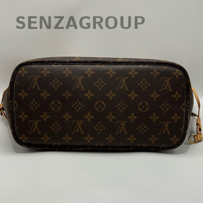 Louis Vuitton Neverfull MM Monogram Brown Gold Women's Classic Bag