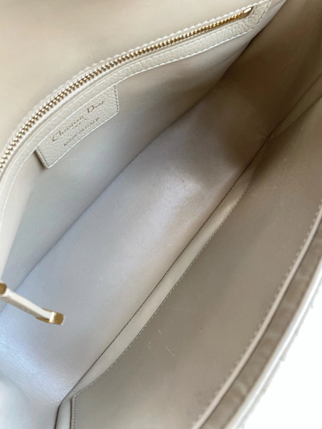 Dior Medium Beige Calfskin Caro Shoulder Crossbody For Women