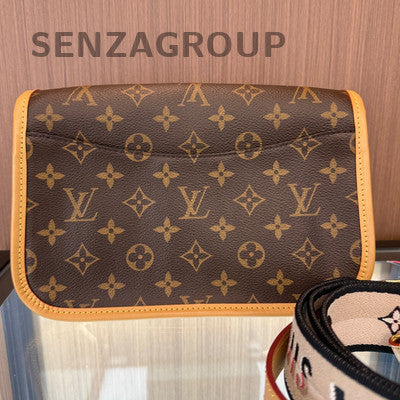 Louis Vuitton Monogram Fendi Baguette Black Strap Shoulder Crossbody Bag
