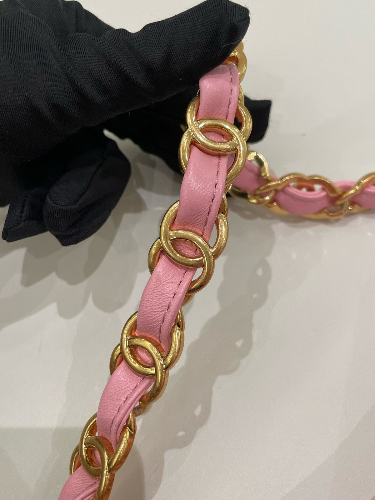Chanel Quilted Pink Gold Hobo Chain Shoulder Bag - Classic Women's Fashion