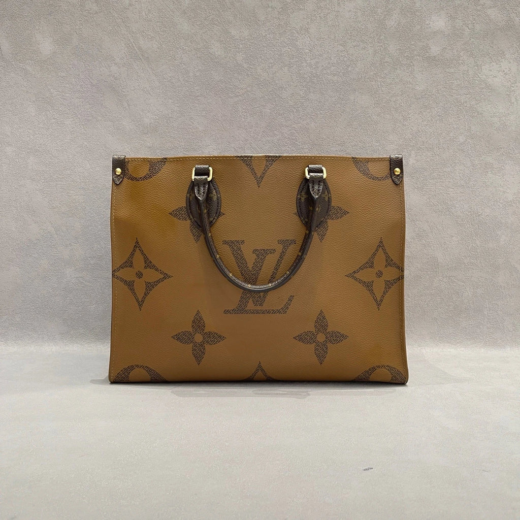 Louis Vuitton Canvas Monogram OnTheGo Medium Tote Bag For Women