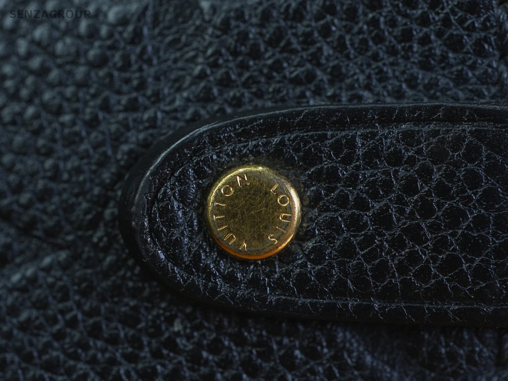 Louis Vuitton Monogram Empreinte Black Vavin MM Shoulder Bag Crossbody