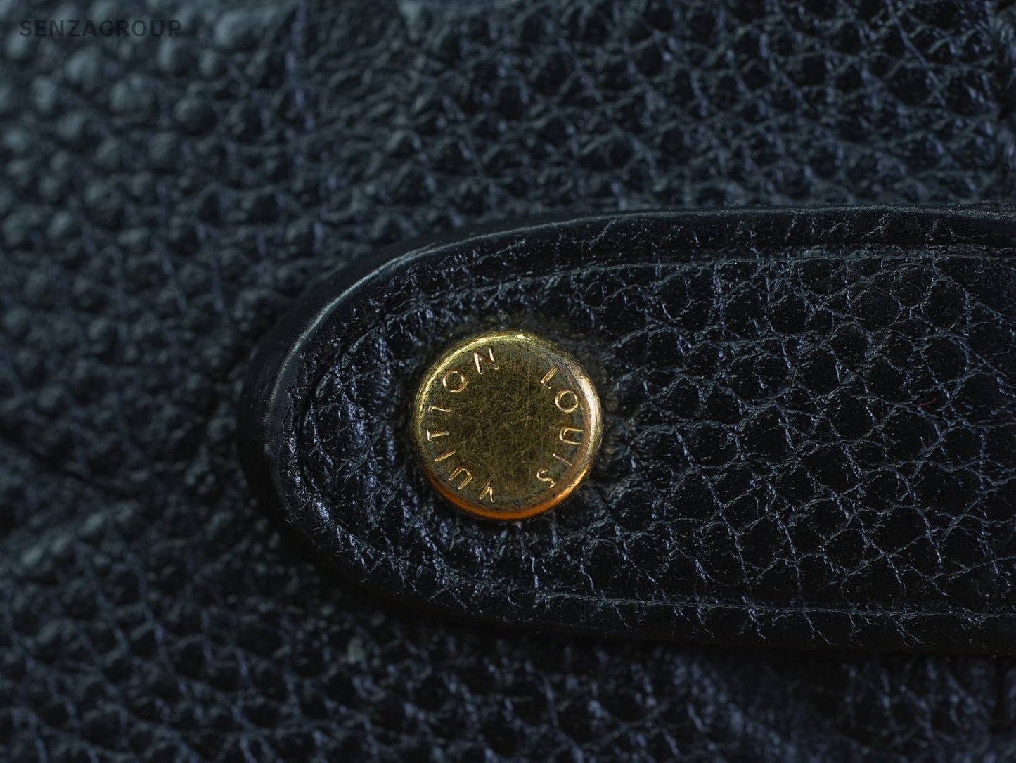Louis Vuitton Monogram Empreinte Black Vavin MM Shoulder Bag Crossbody