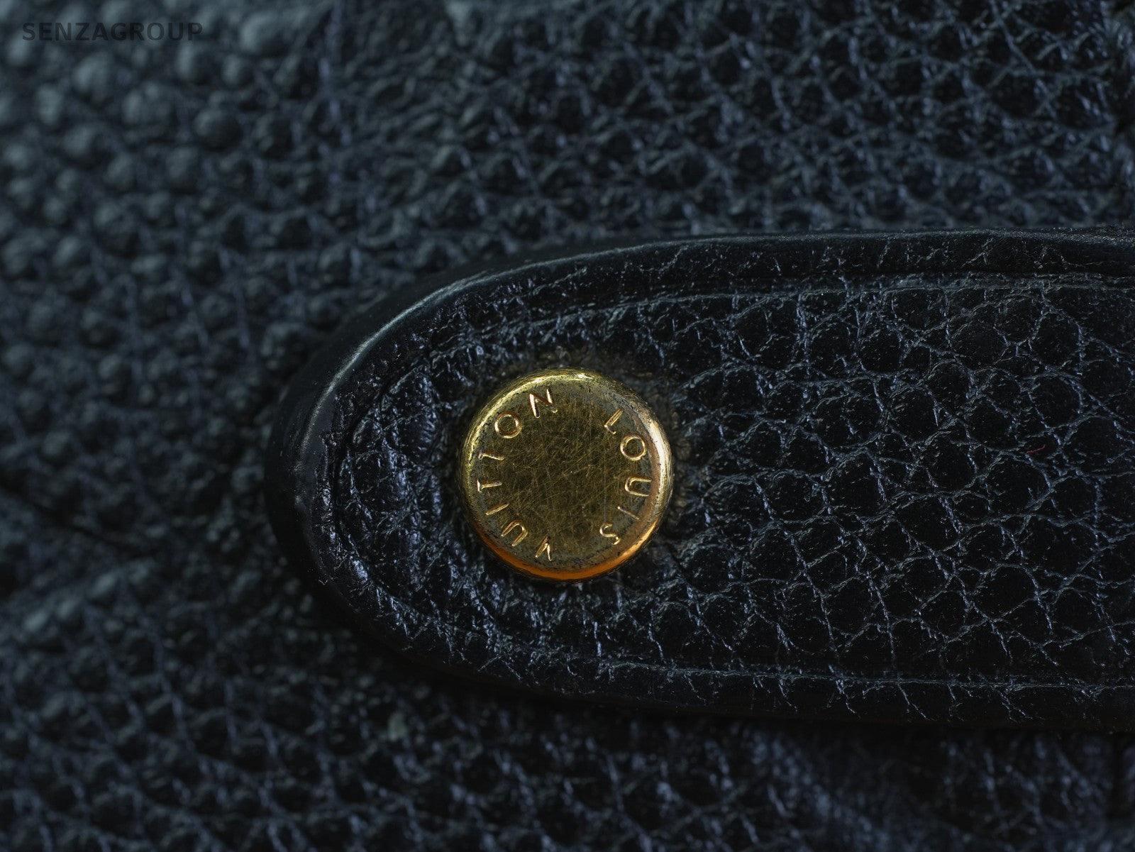 Louis Vuitton Monogram Empreinte Black Vavin MM Shoulder Bag Crossbody