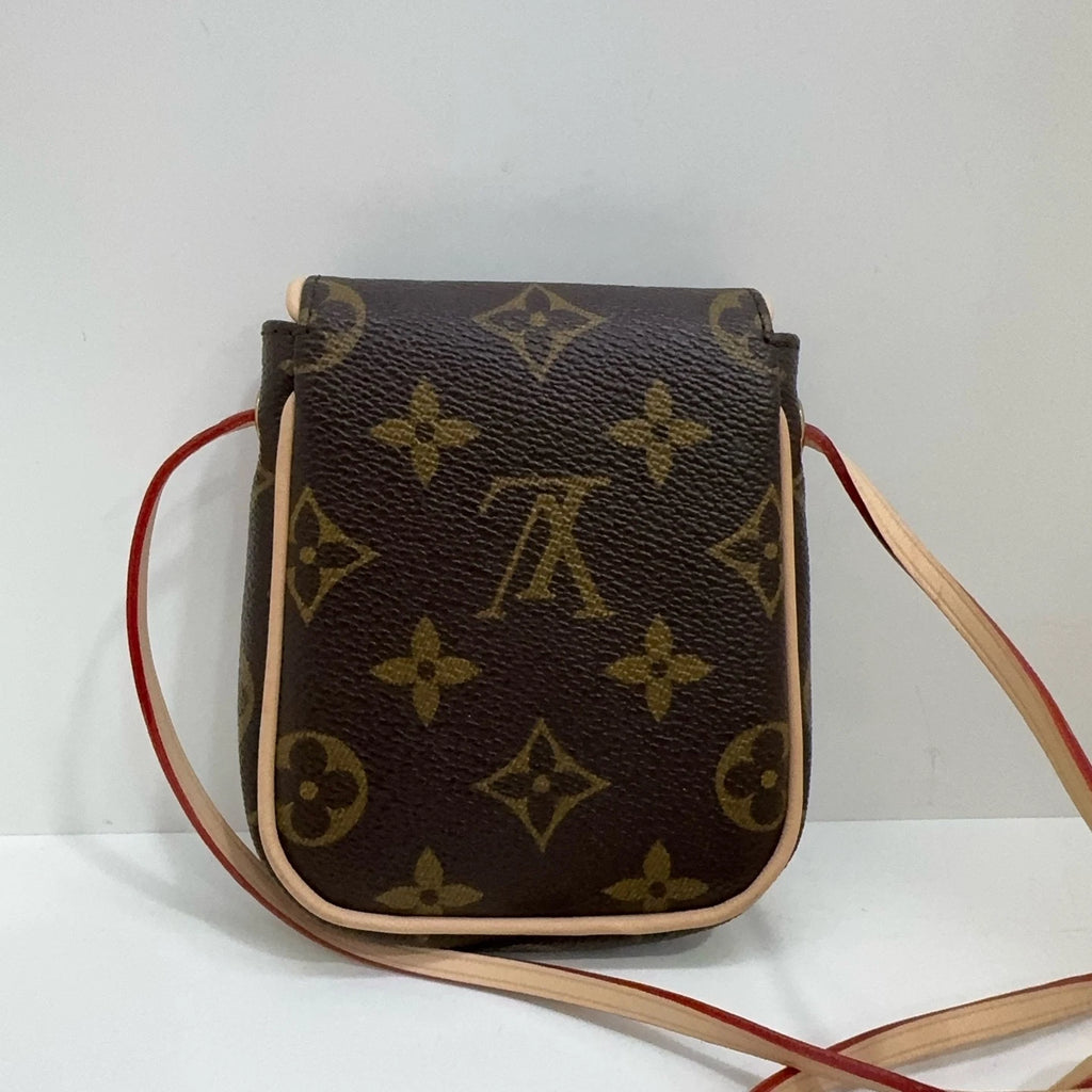 Louis Vuitton Pochette Cancun Monogram Canvas Mini Crossbody Waist Pouch Bag