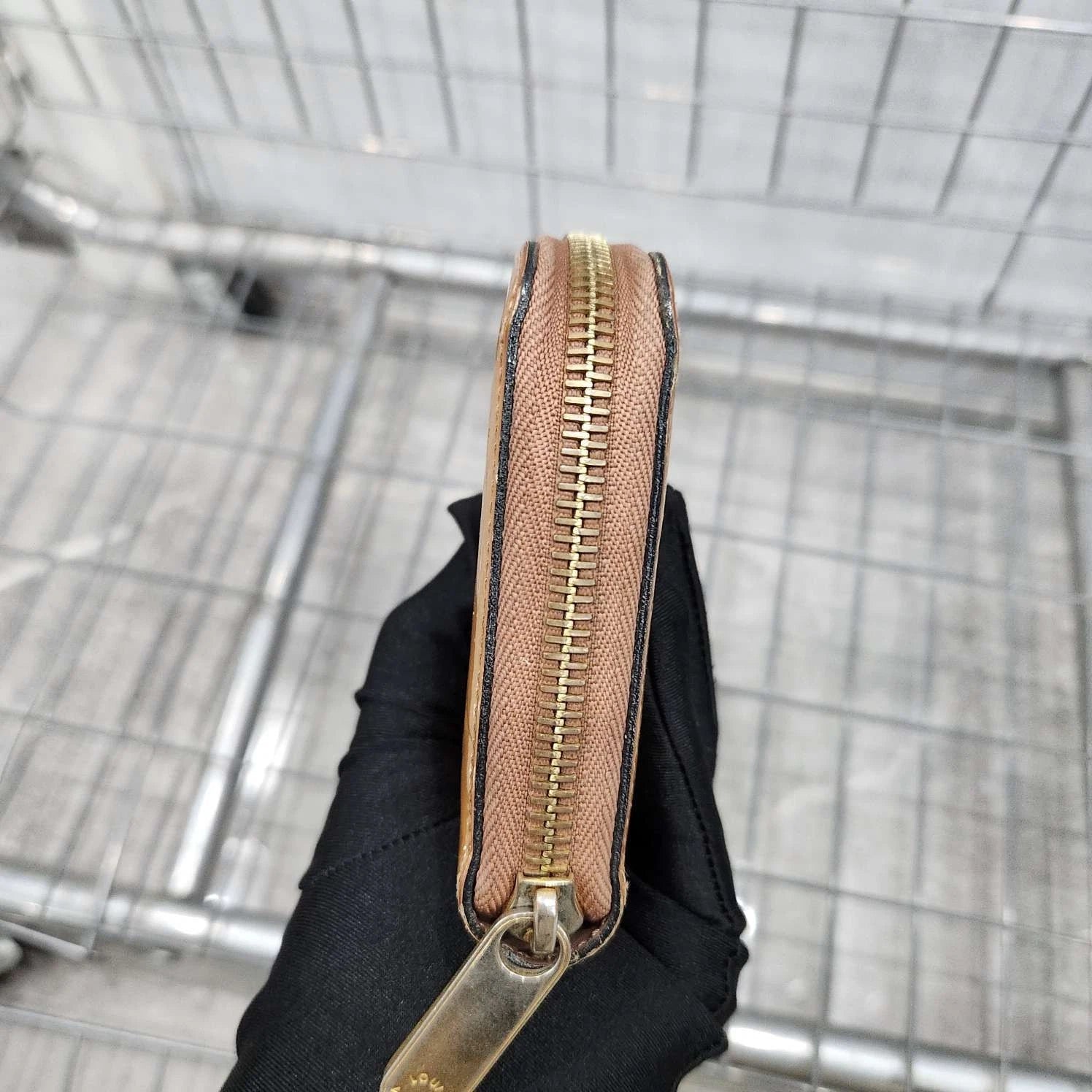 Louis Vuitton Patent Monogram Long Wallet Clutch For Women