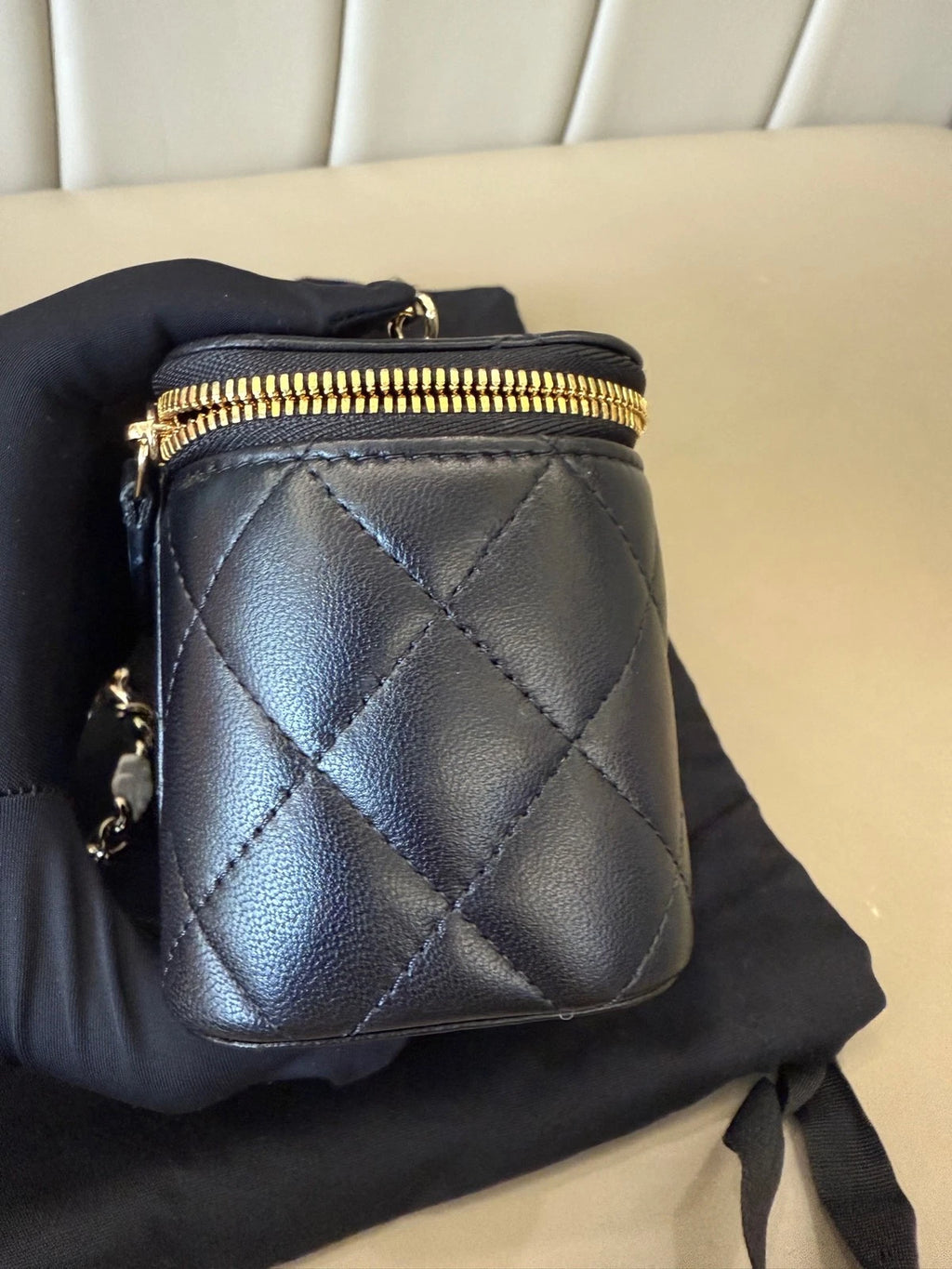 CHANEL Enamel Love Camellia Chain Box Lambskin Bag For Women