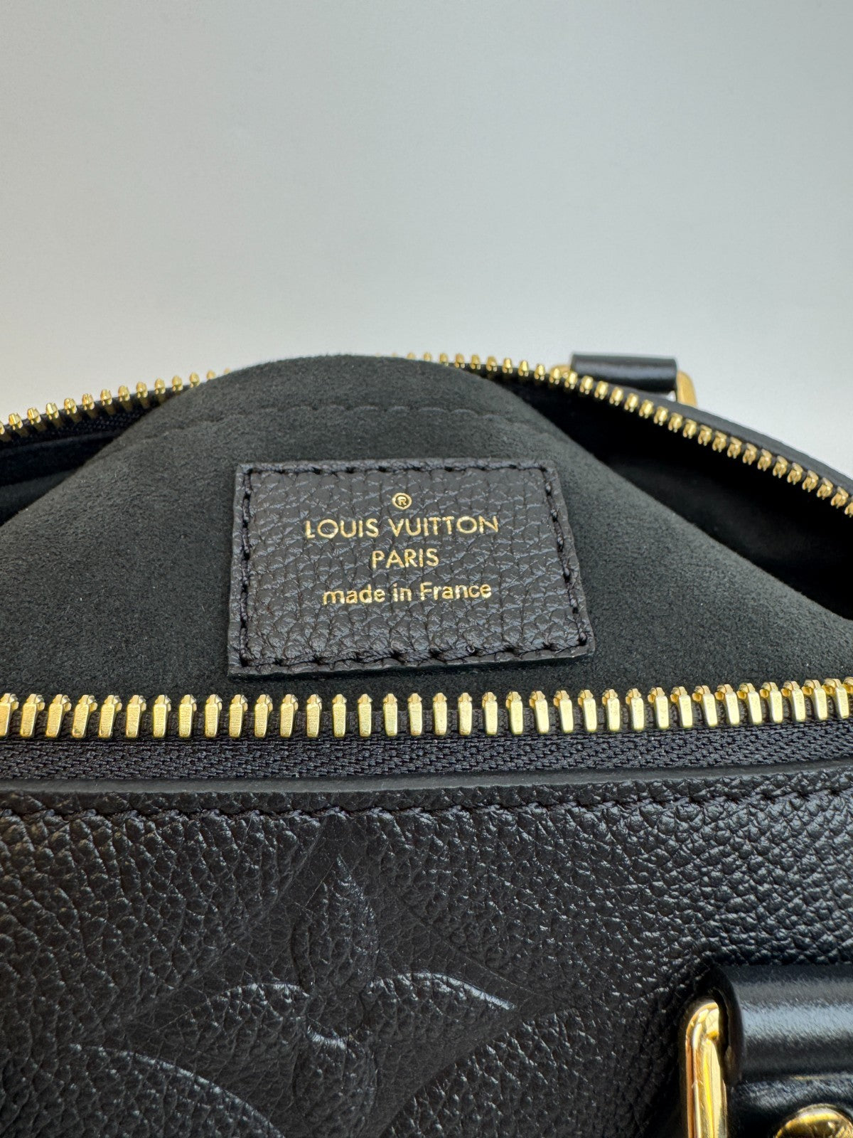 Louis Vuitton Speedy20 Black Monogram Empreinte Shoulder bag Almost Brand NEW