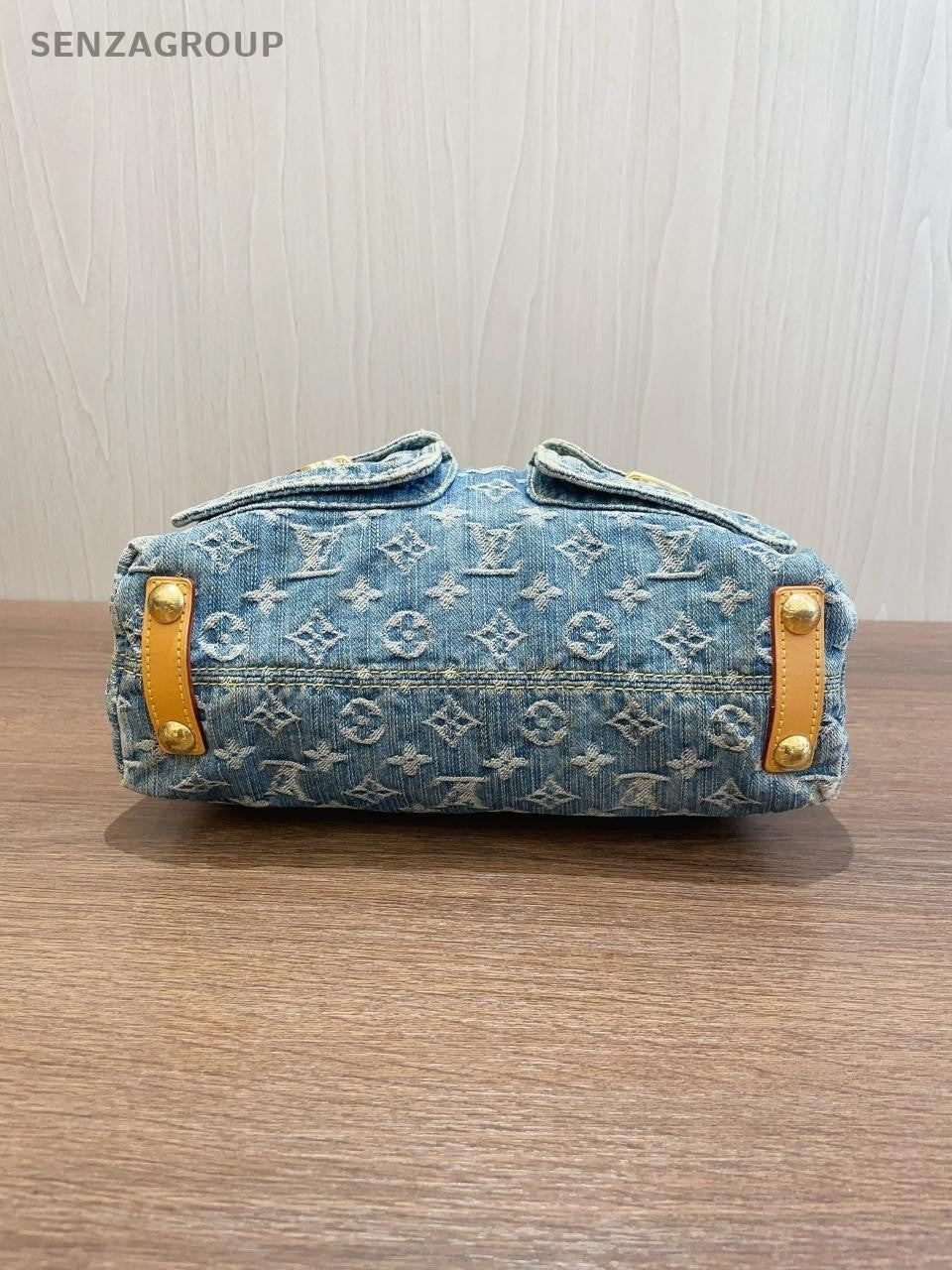 SJ0001  Louis Vuitton denim Shoulder Bag Baggy bag