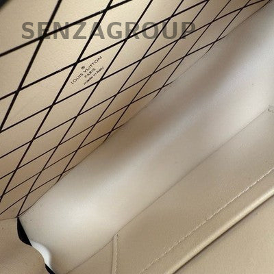 Louis Vuitton Black Gold Epi Leather Trunk Shoulder Bag Classic