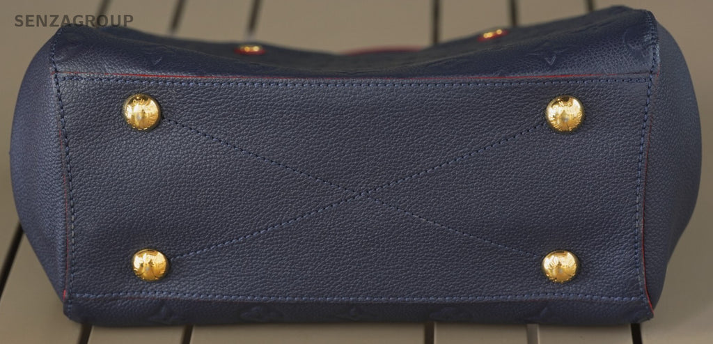 Louis Vuitton Navy Blue Monogram Empreinte Montaigne BB Shoulder bag crossbody