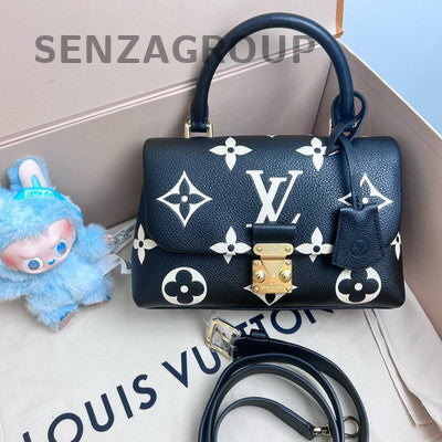 Louis Vuitton Madeleine BB Monogram Black White Handbag Crossbody Bag