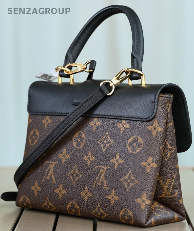 Louis Vuitton Monogram Locky BB Top handle handbag Crossbody almost Brand NEW