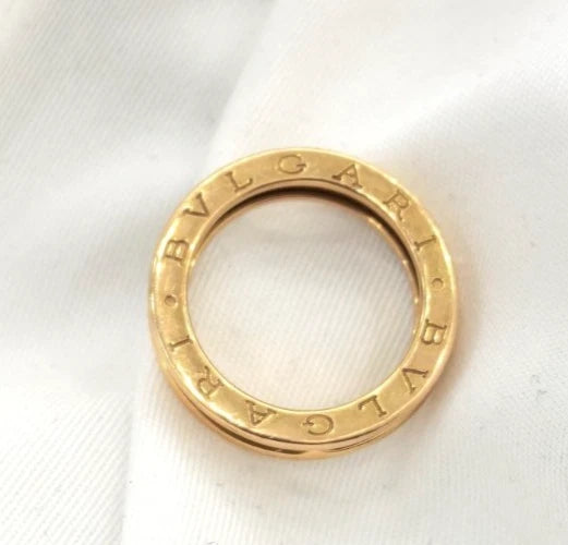Authentic Bvlgari B.Zero1 1 Band Ring 18k Rose Gold Size 51 / US 5.75