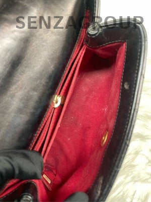 Chanel Coco Handle Small Black Caviar Quilted Leather Chain Bag