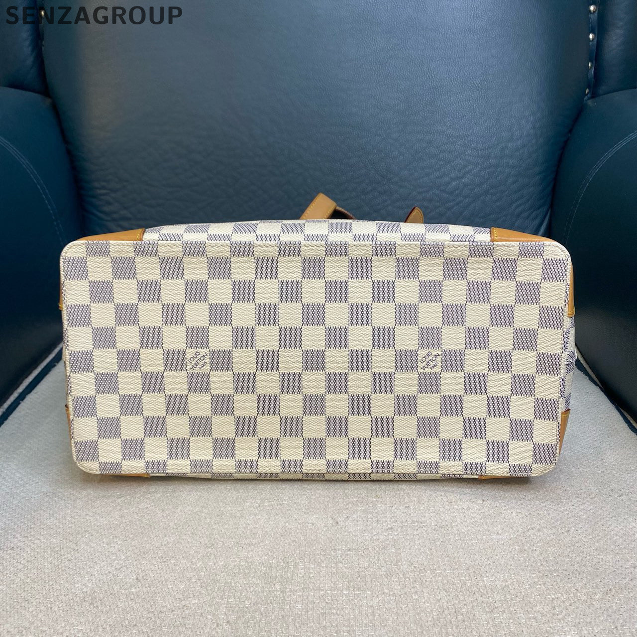 Louis Vuitton Damier Ebene Canvas Shoulder Bag Classic Women's
